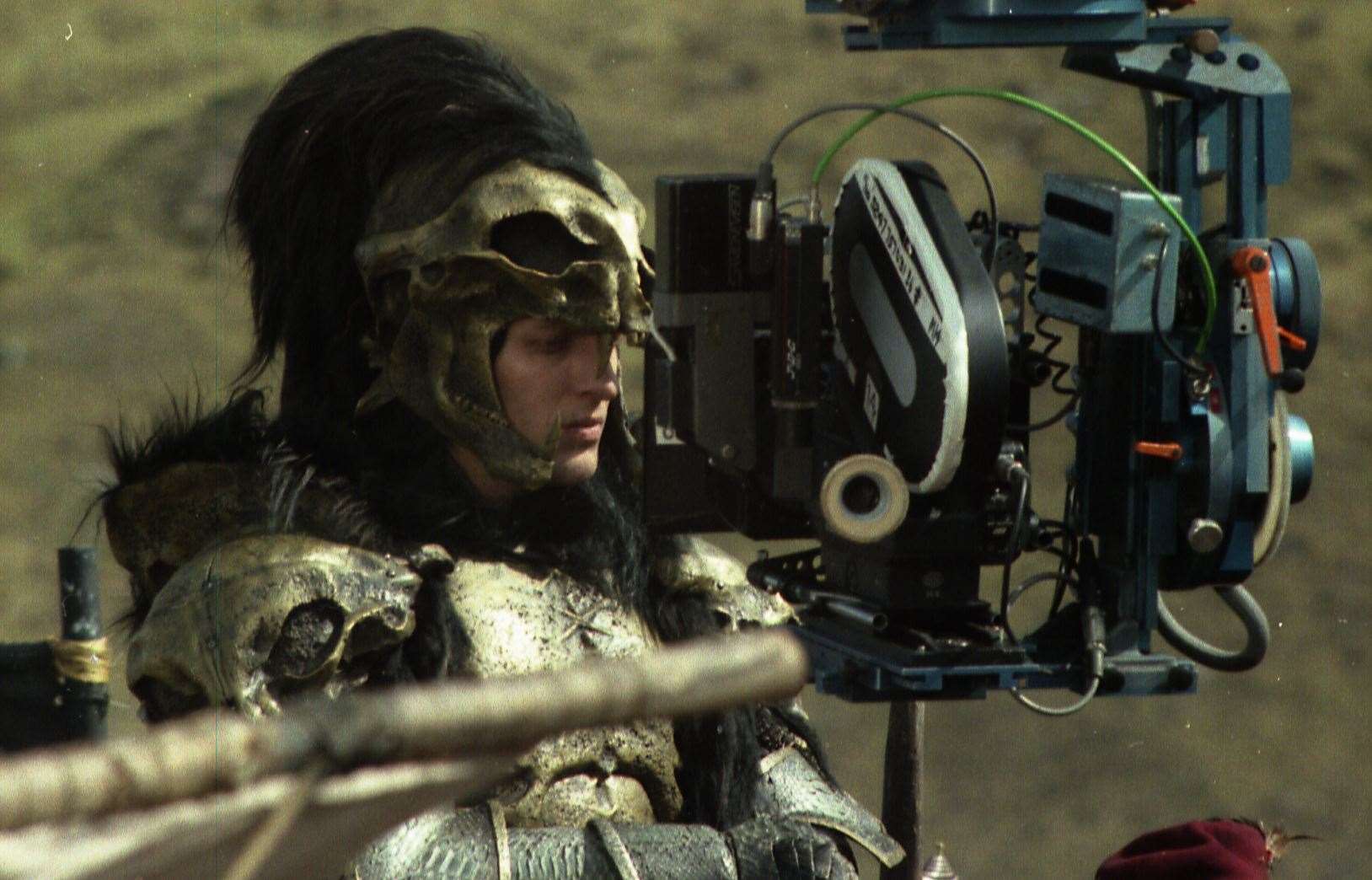 Clancy Brown as The Kurgan during filming. Picture: Richard Easson