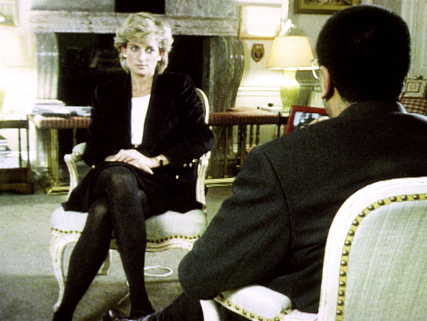 Diana, Princess of Wales, during her 1995 interview with Martin Bashir for the BBC (PA)