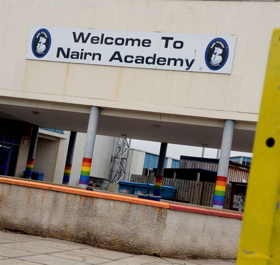 Nairn Academy locator April 2019..Nairn Academy locator.Picture:SPP. Image No. ..
