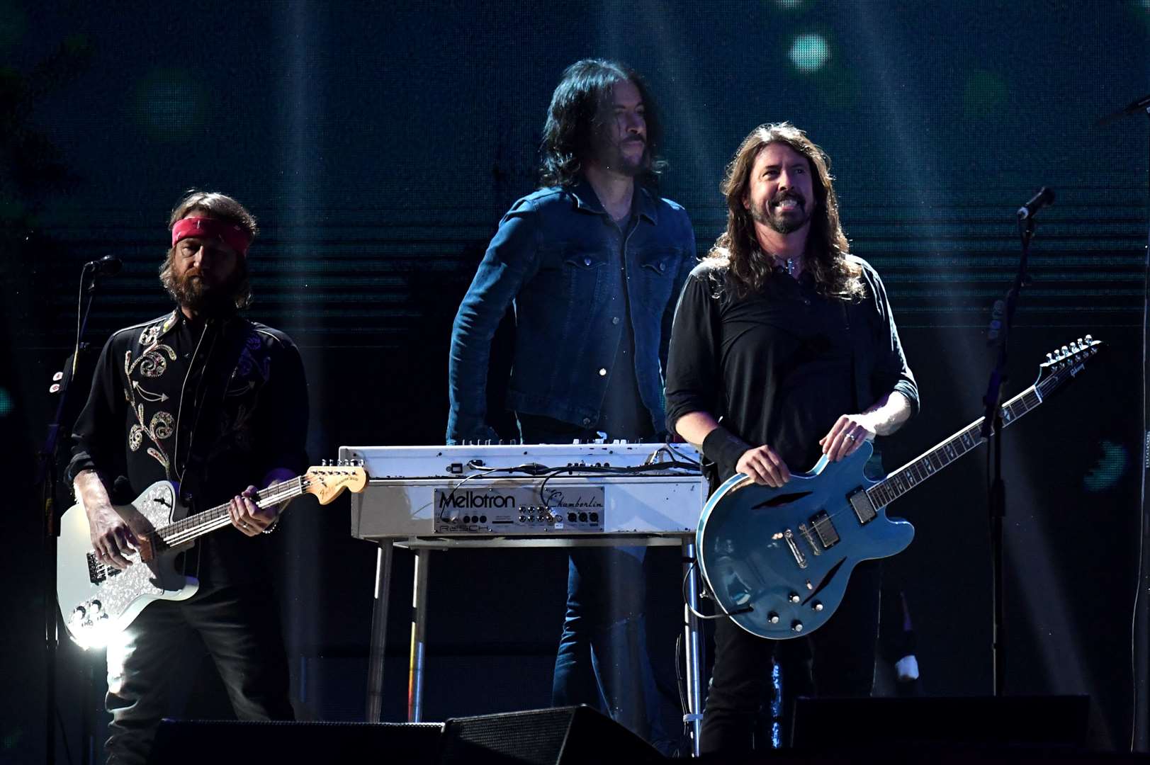 Foo Fighters are rumoured to play the main stage on Friday evening (Victoria Jones/PA)