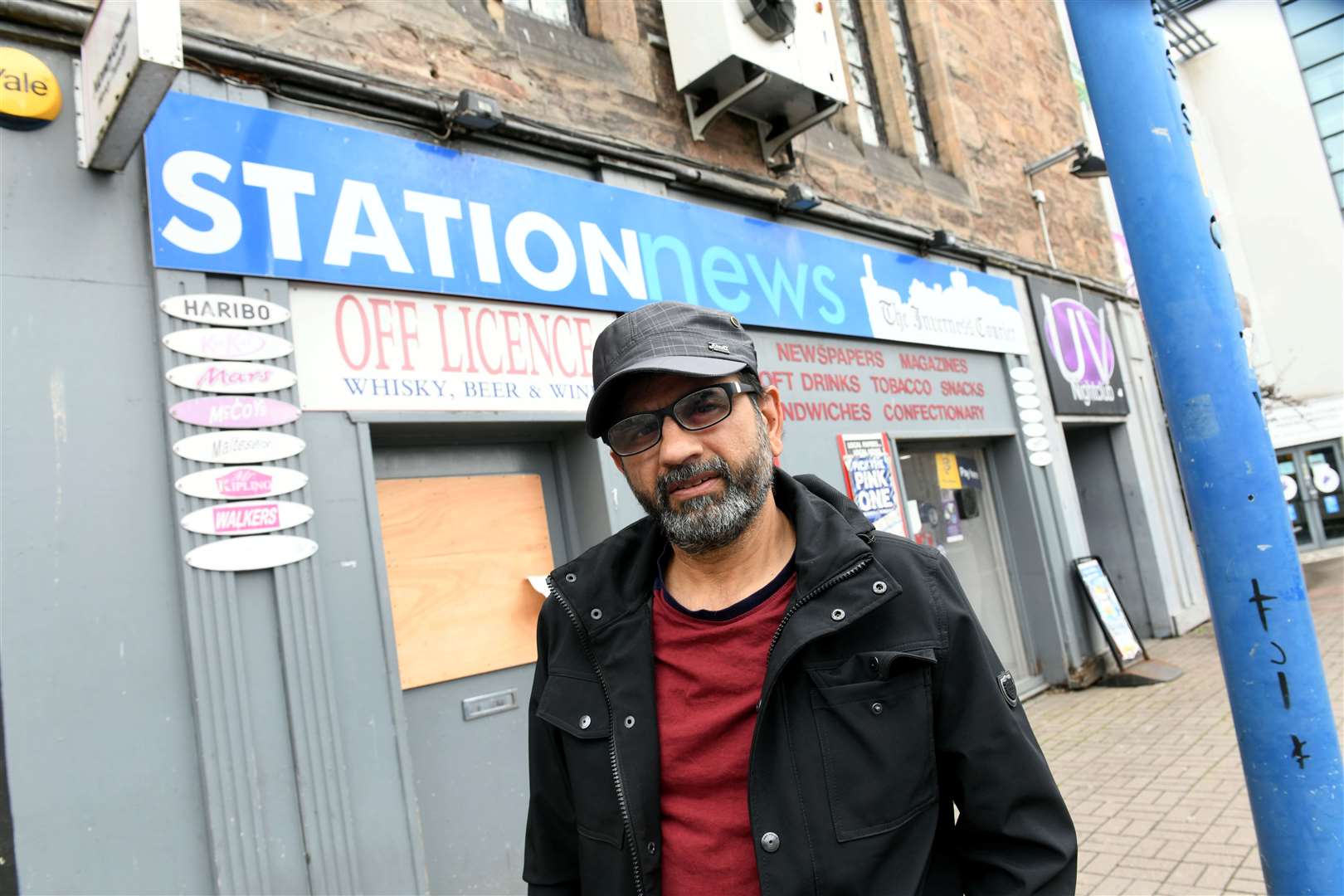 Munawar Ahmad (55), who owns the Station News at Inverness Bus Station, said he is concerned by the increase of antisocial behaviour in his shop.