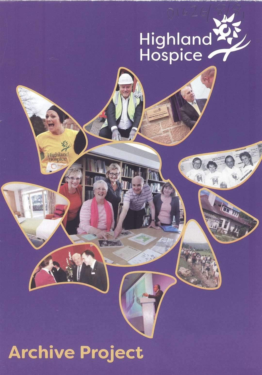 A leaflet outlining the Highland Hospice Archive Project.