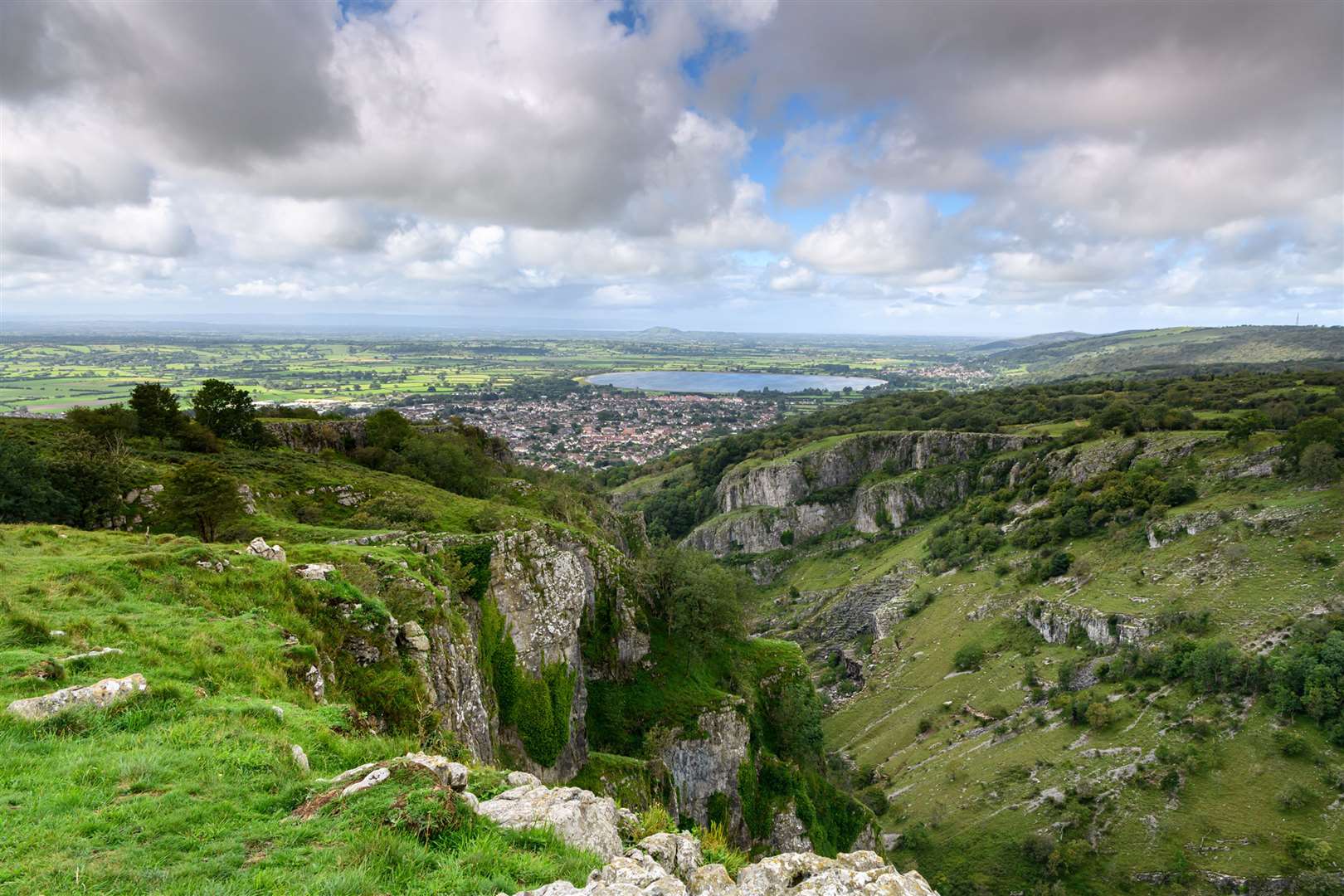 View from Cheddar Gorge. Picture: PA Photo/iStock