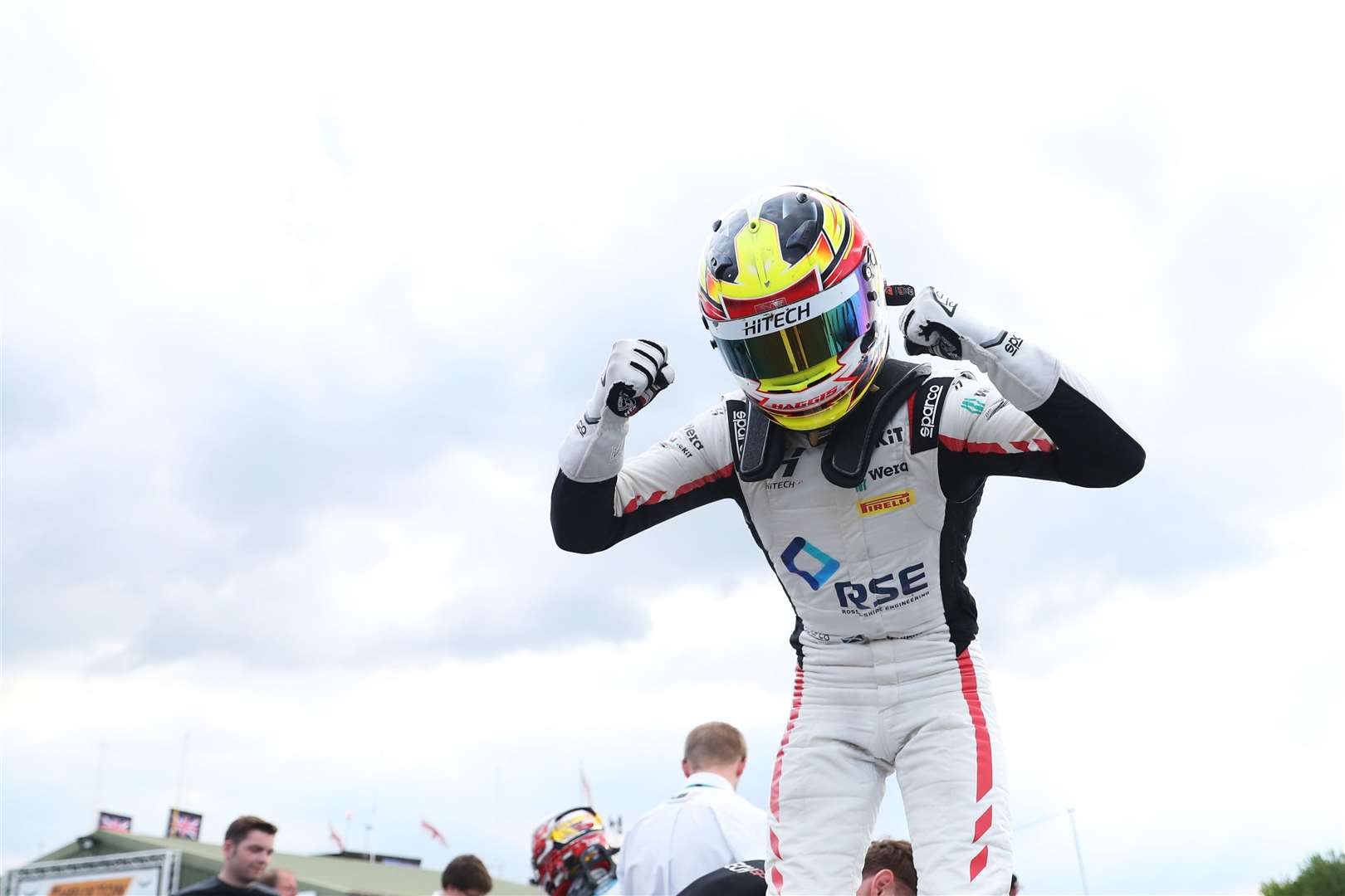15-year-old Stewart claimed his first overall win in the British F4 Championship.