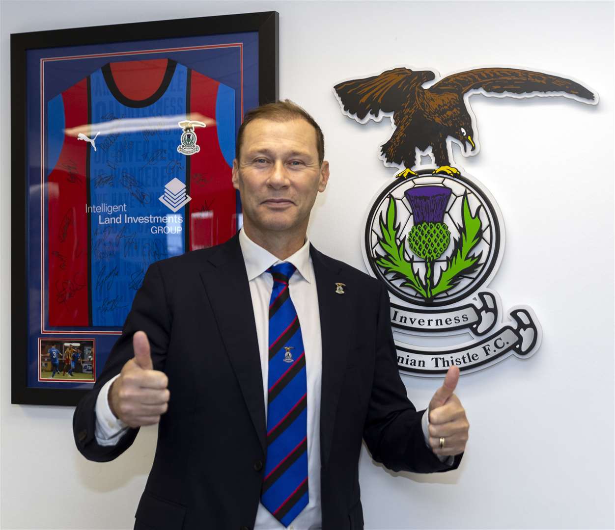 Duncan Ferguson was yesterday announced as Caley Thistle's new manager on a three-year contract. Picture: Ken Macpherson