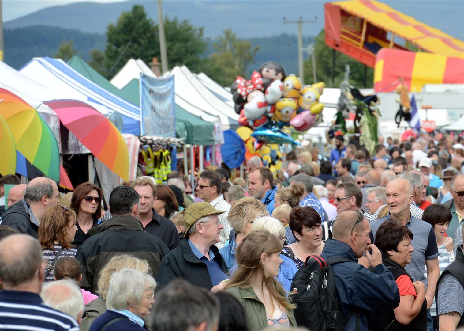 This year's Black Isle Show attracted bumper crowds (file image).
