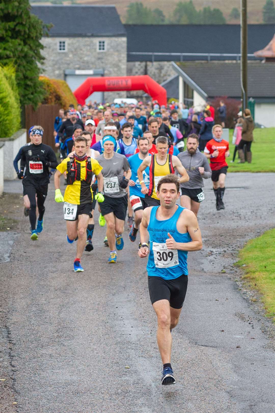 The Dramathon takes place in the heart of whisky country. Picture: Daniel Forsyth/SPP