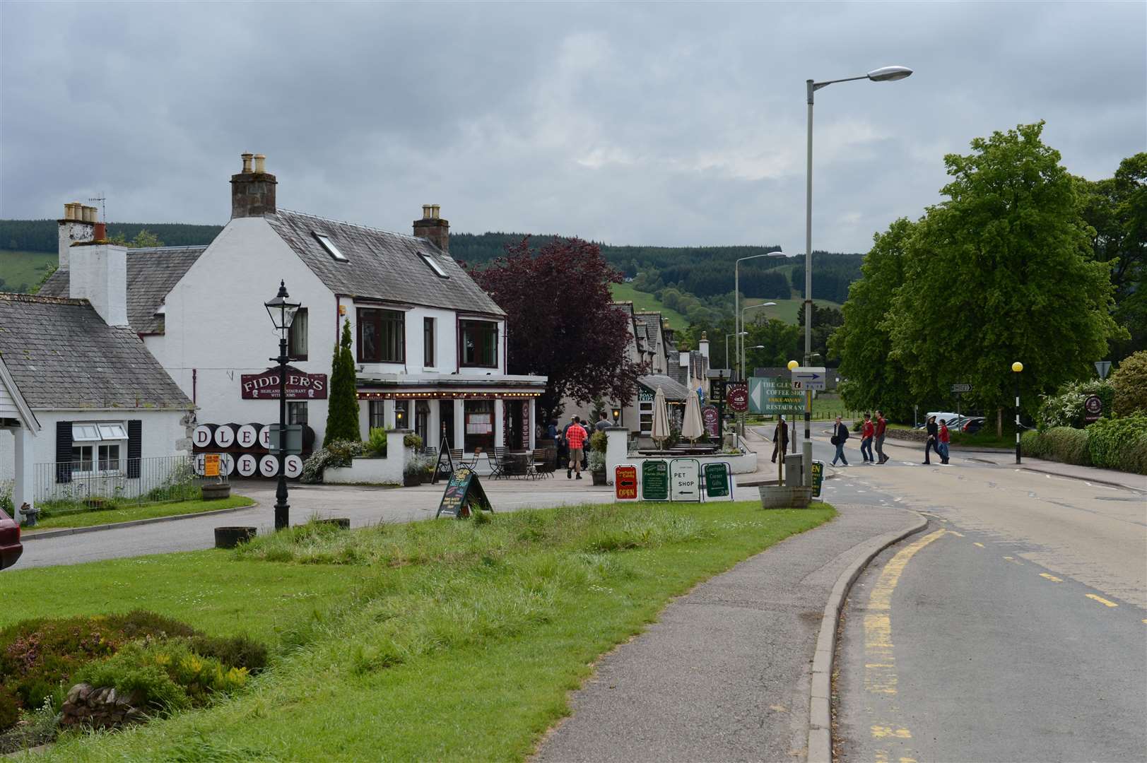 The virus victim is from Drumnadrochit. Picture: Alison White.