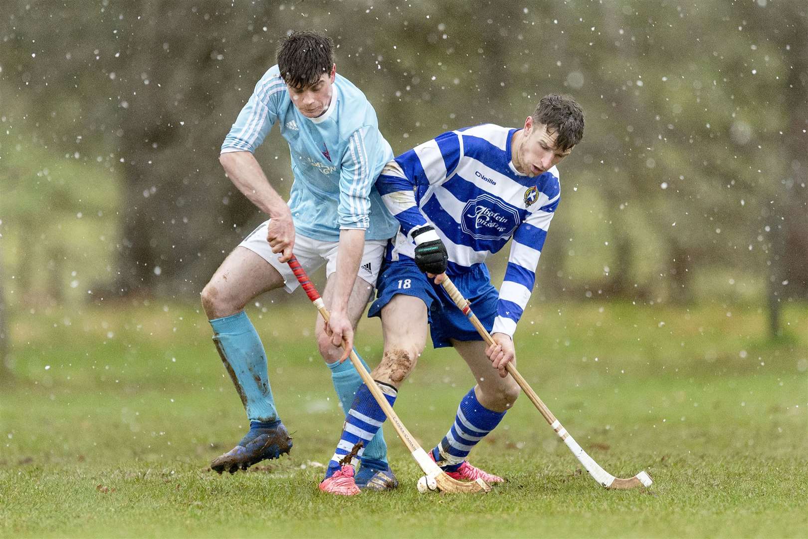 Caberfeidh will be hoping Craig Morrison (left) can help fire them to a first league win of 2019 against Kilmallie.