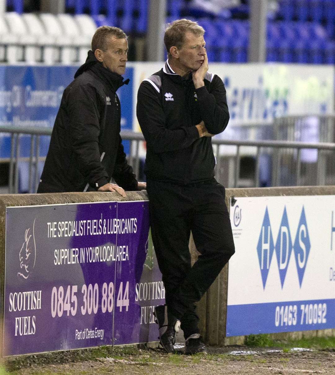 Lilywhites boss Sandy McLeod is only thinking about beating Nairn County – and not a potential glamour tie down the line in the Scottish Cup. Picture: Ken Macpherson