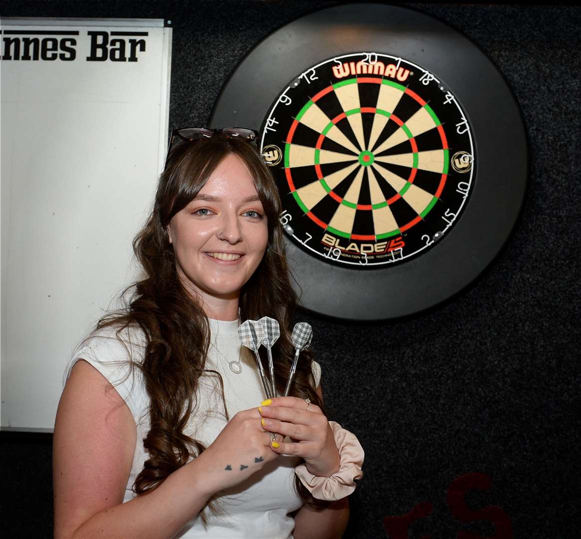 Courtney McBain is third in the Scottish rankings. Picture: Gary Anthony