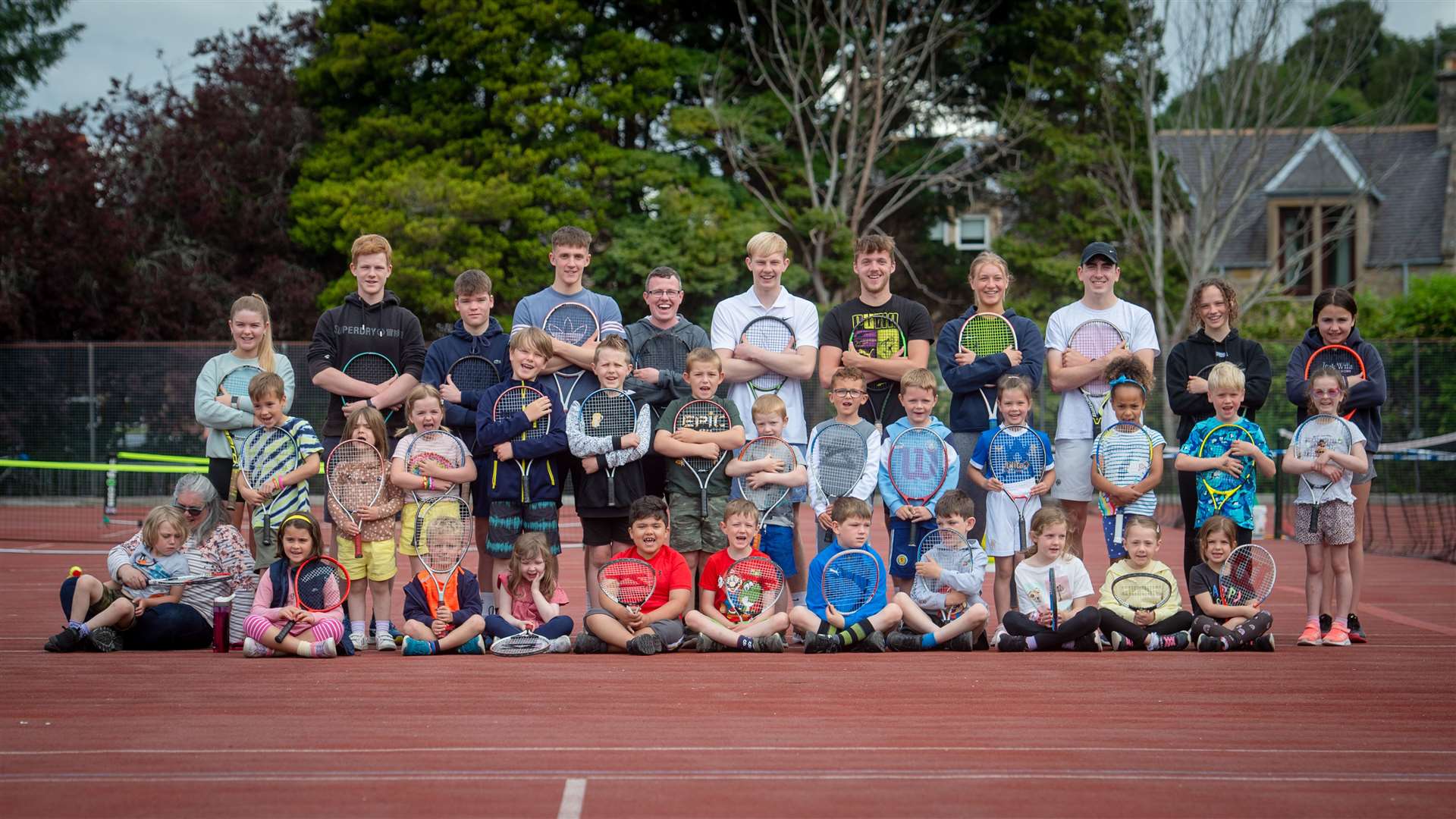 Bellfield Park Tennis Club summer camps take place during July and August.