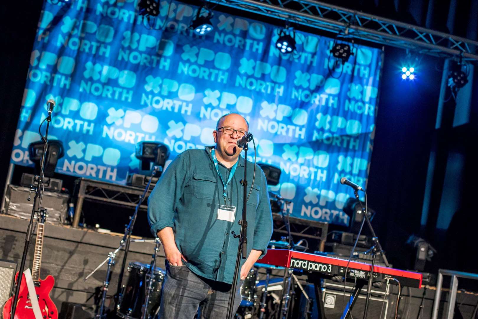 HIE's head of creative industries, Iain Hamilton, hope for hybrid return of the event in future. Picture: Paul Campbell/XPONorth