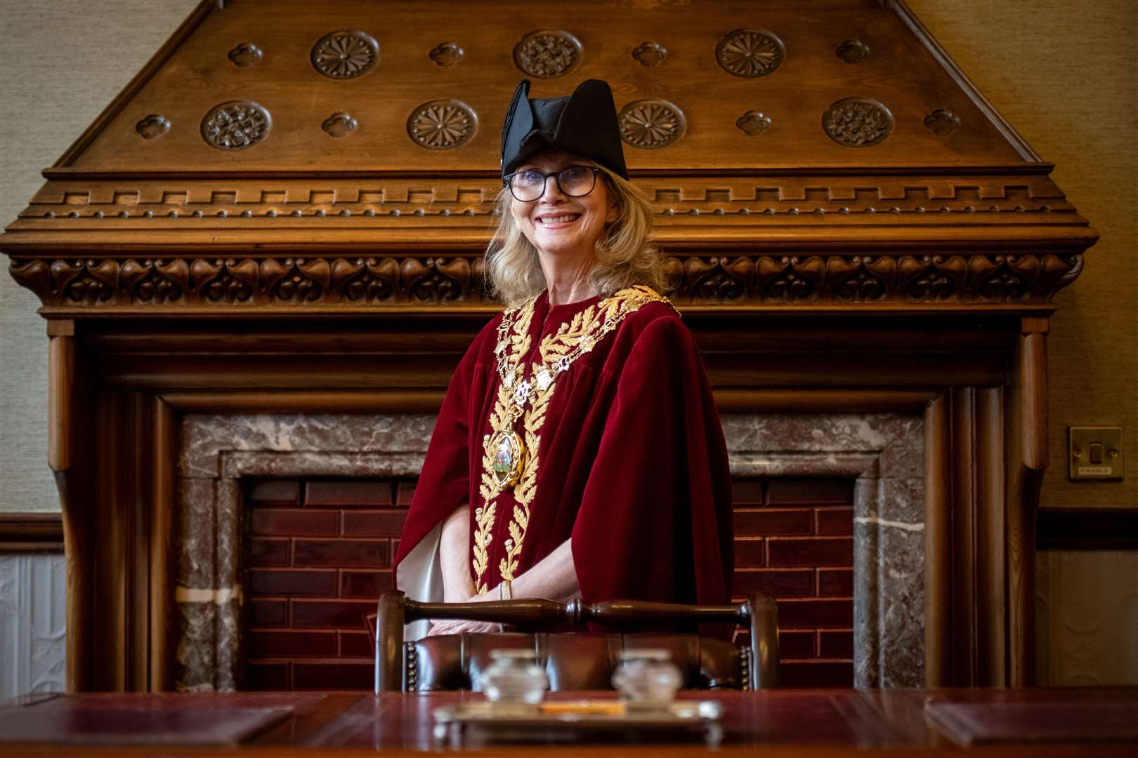 Provost Glynis Campbell Sinclair. Picture: Callum Mackay..