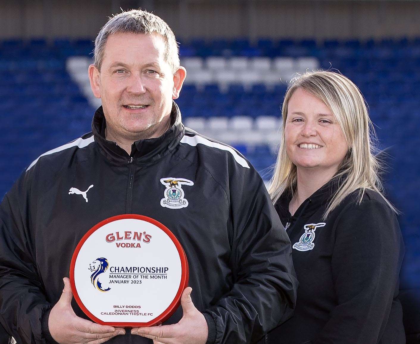 ICT head coach Billy Dodds hailed club secretary Fiona McWilliams for spotting the ineligible player that led to Caley Thistle's reprieve in the Scottish Cup. Picture: Ken Macpherson