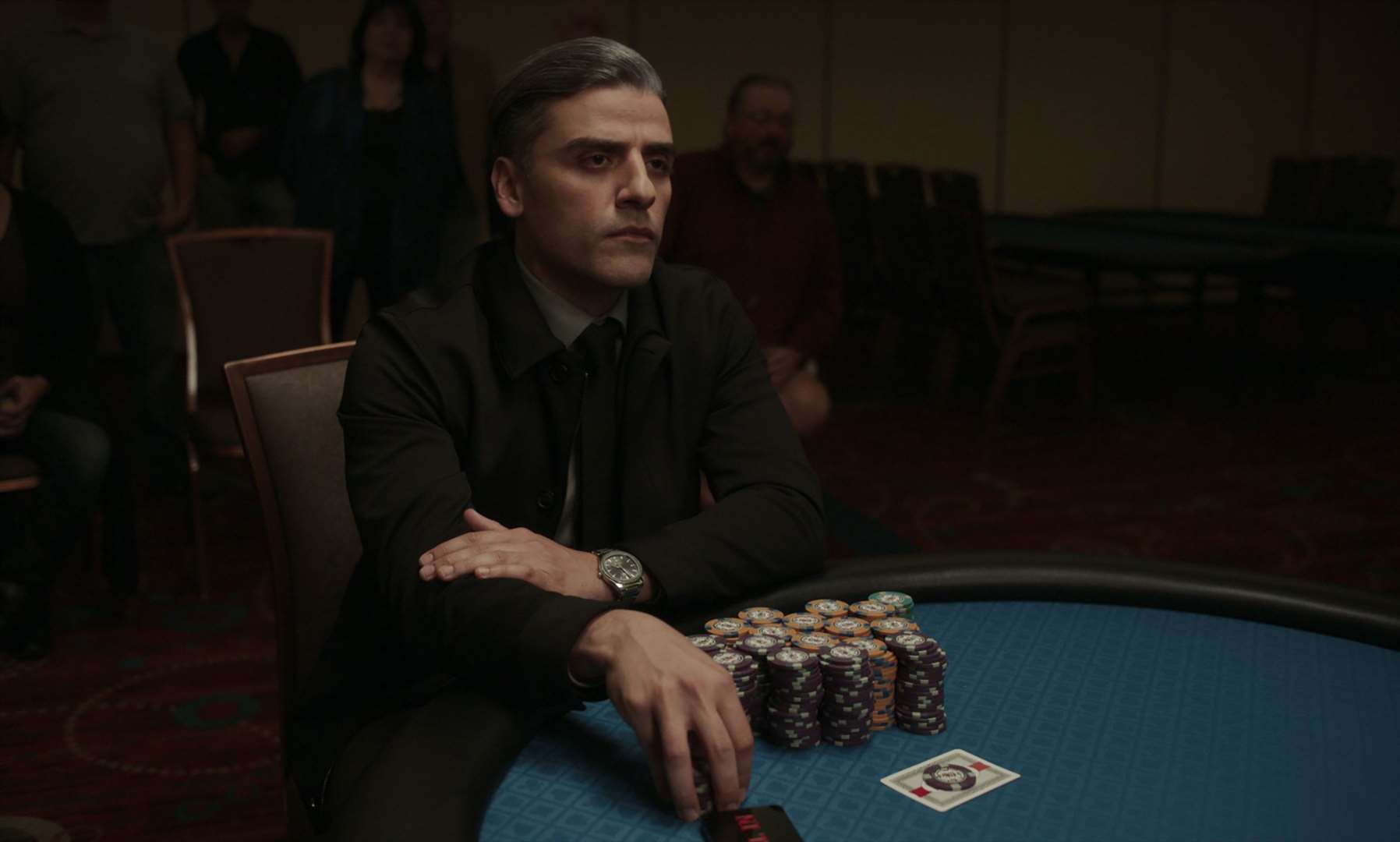 Oscar Isaac stars as William Tell in The Card Counter. Picture: Focus Features