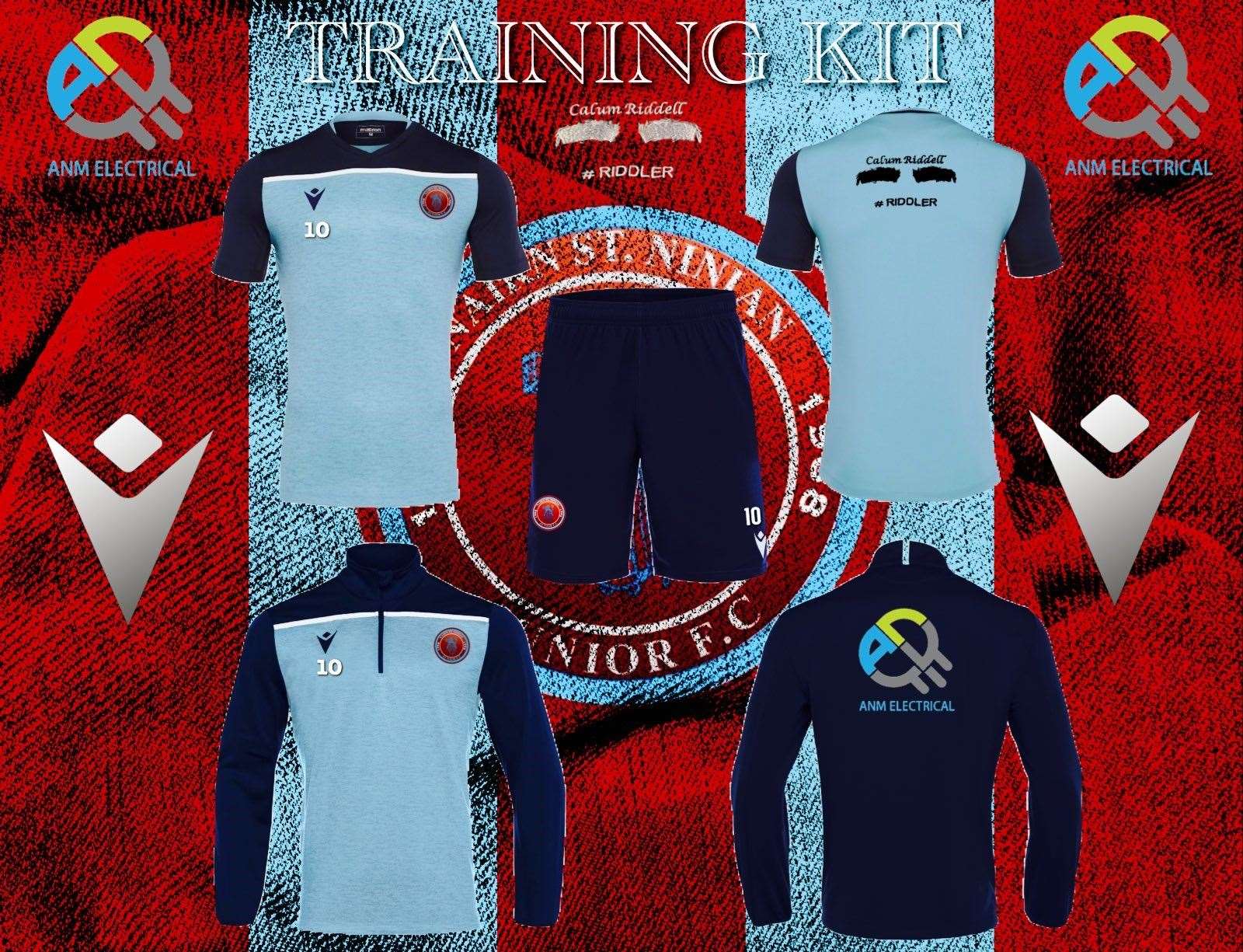 Images of the training and travel kit.
