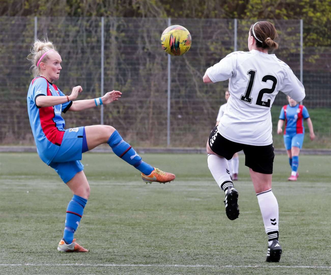 Julia Scott scored the winning goal for Caley Thistle against Dryburgh. Picture: Donald Cameron/Sportpix