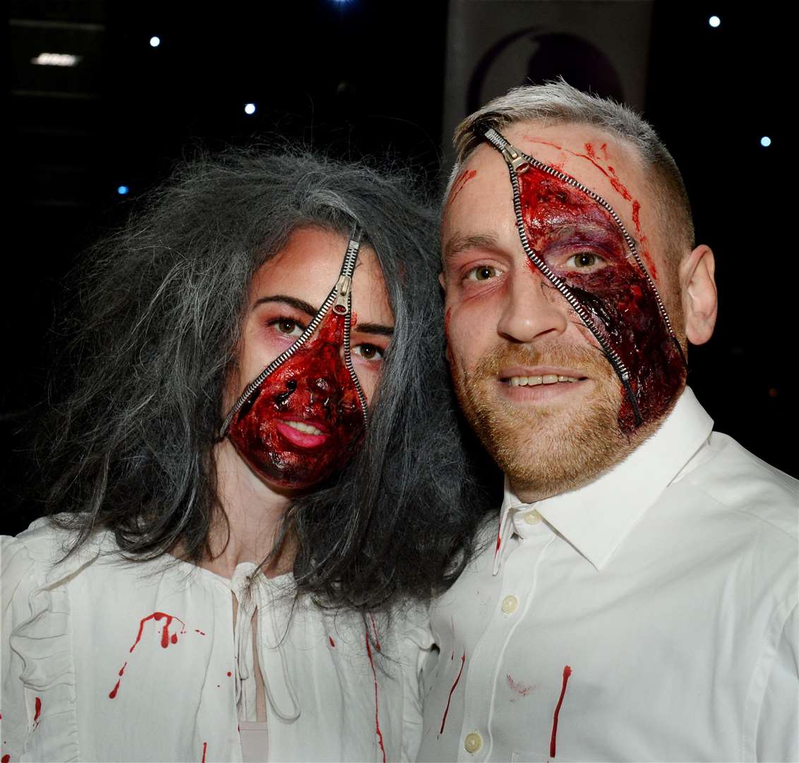 Cityseen at Mikeysline Halloween Fundraiser.Ami and Peter Urquhart.Picture Gary Anthony.