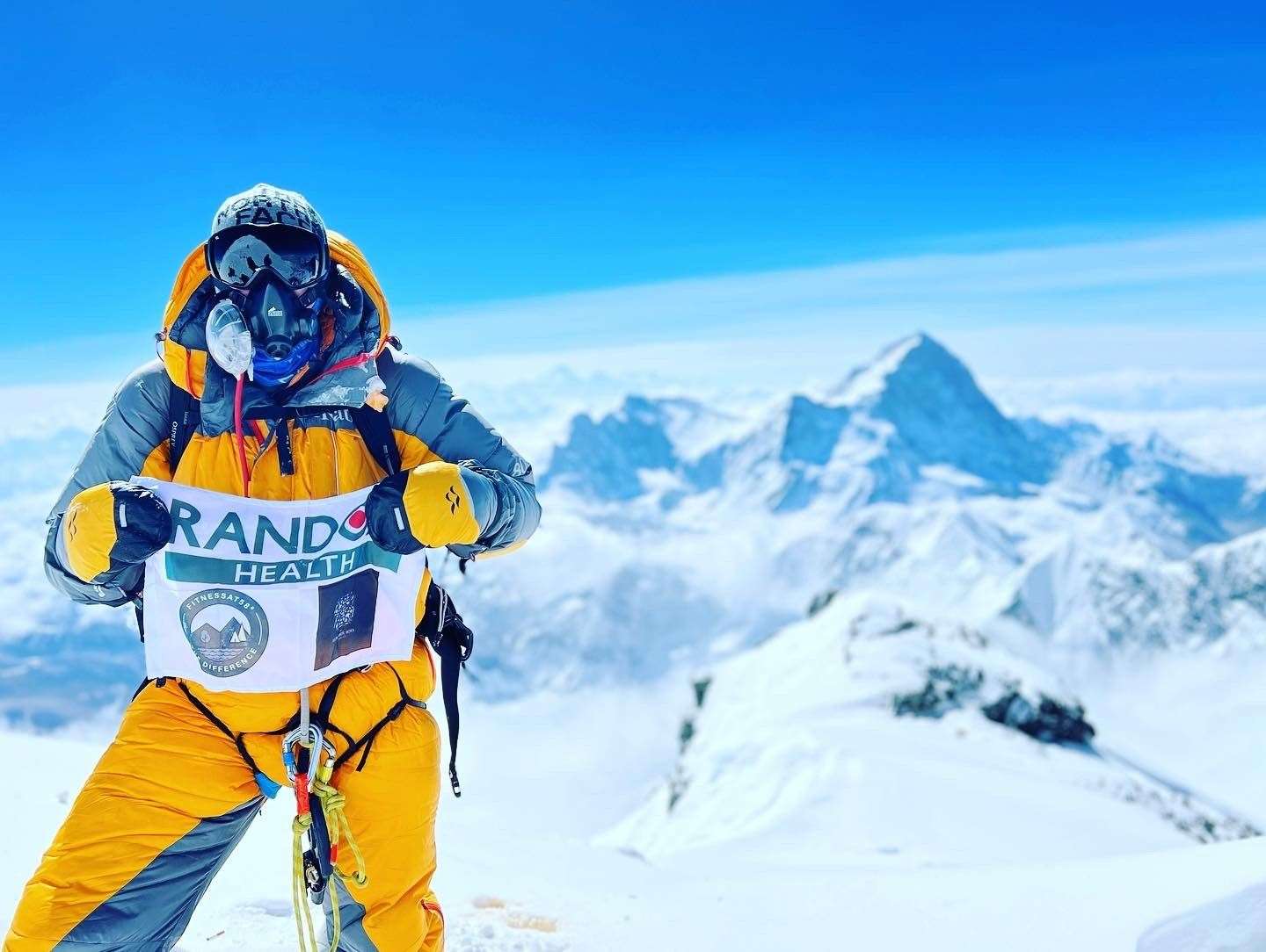 Sam Cairns will talk avout the challenges of his Everest experience.