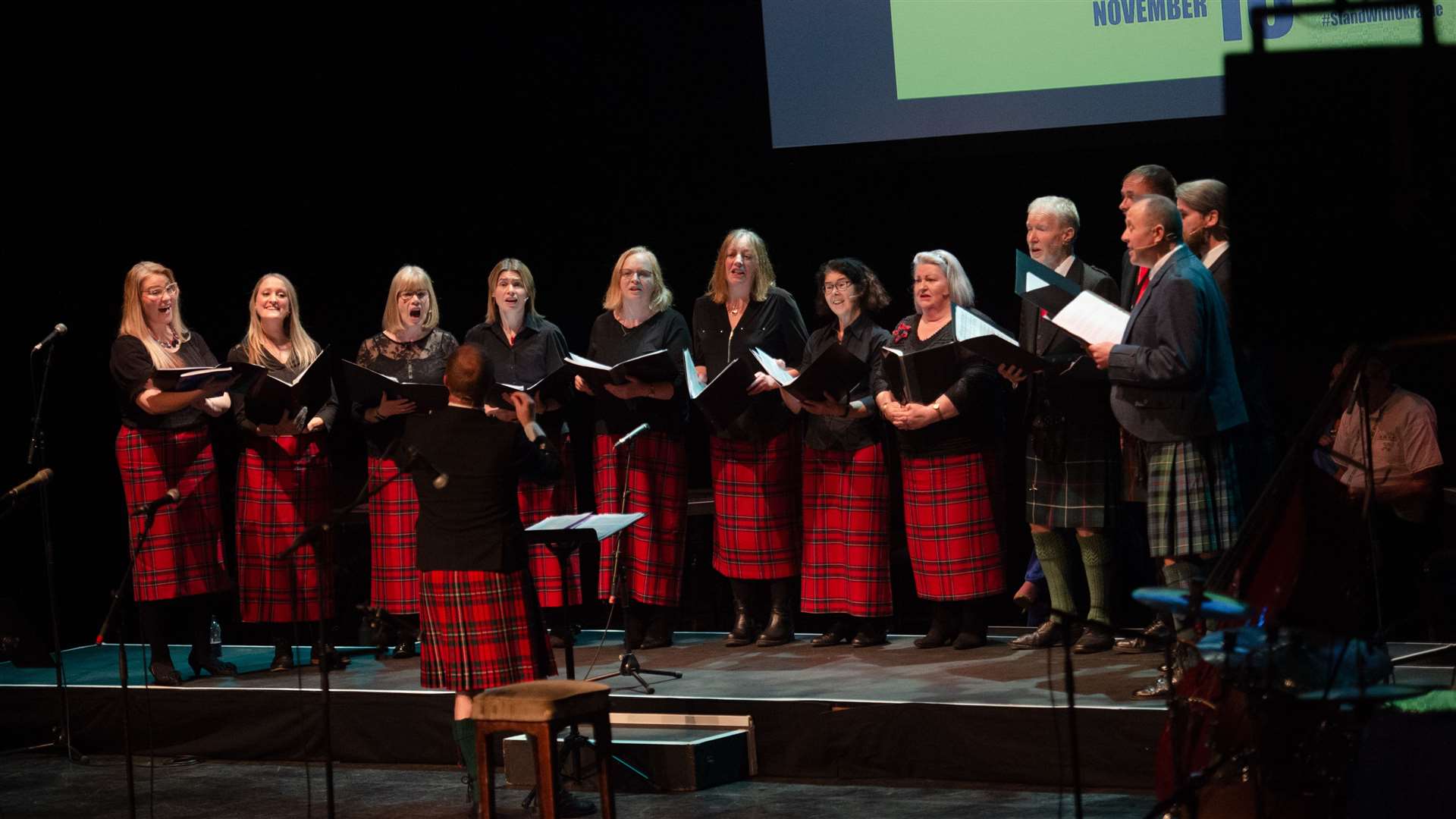 Inverness Gaelic Choir. Picture: Callum Mackay..