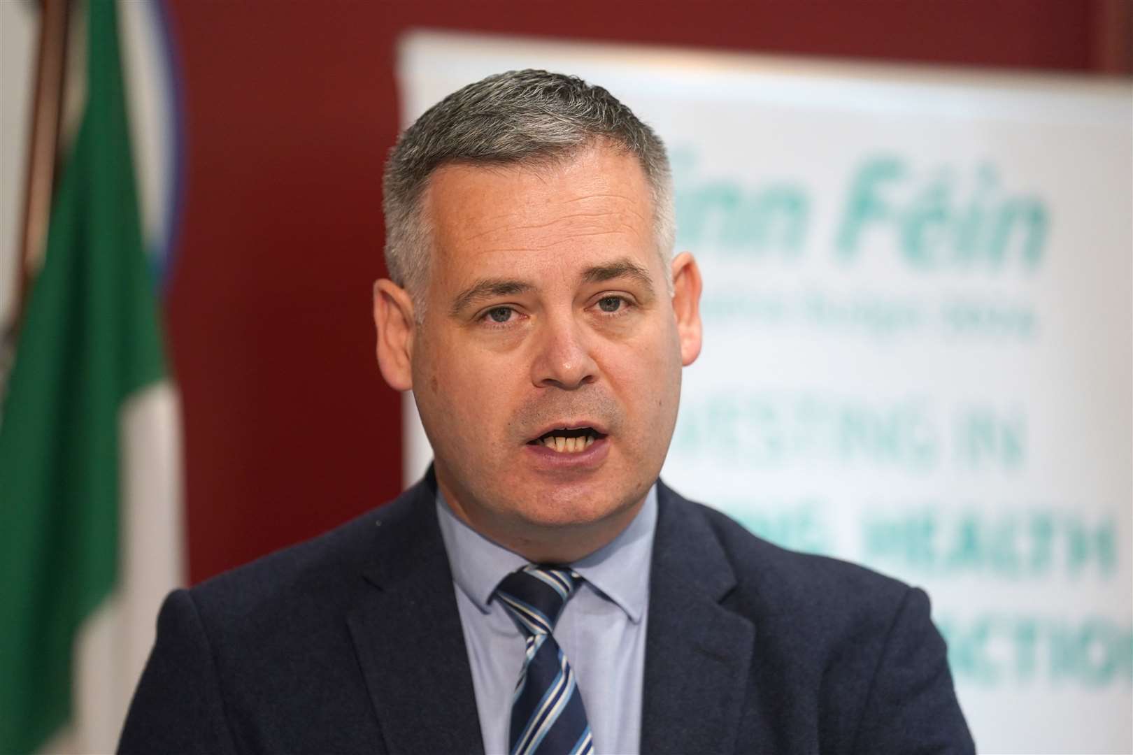 Sinn Fein’s finance spokesman Pearse Doherty defended the decision to proceed with its engagements in Washington for St Patrick’s Day (Brian Lawless/PA)