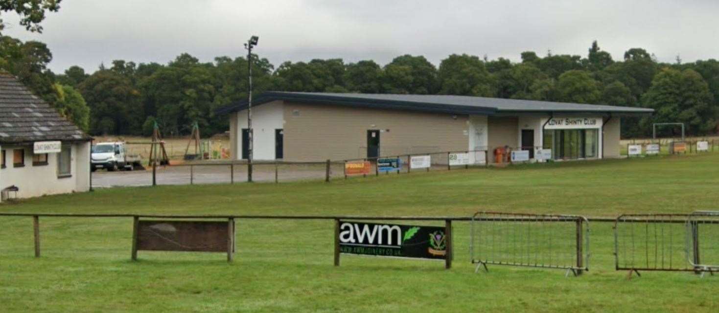 The floodlights will be installed on land to the north and east of the clubhouse building (pictured).