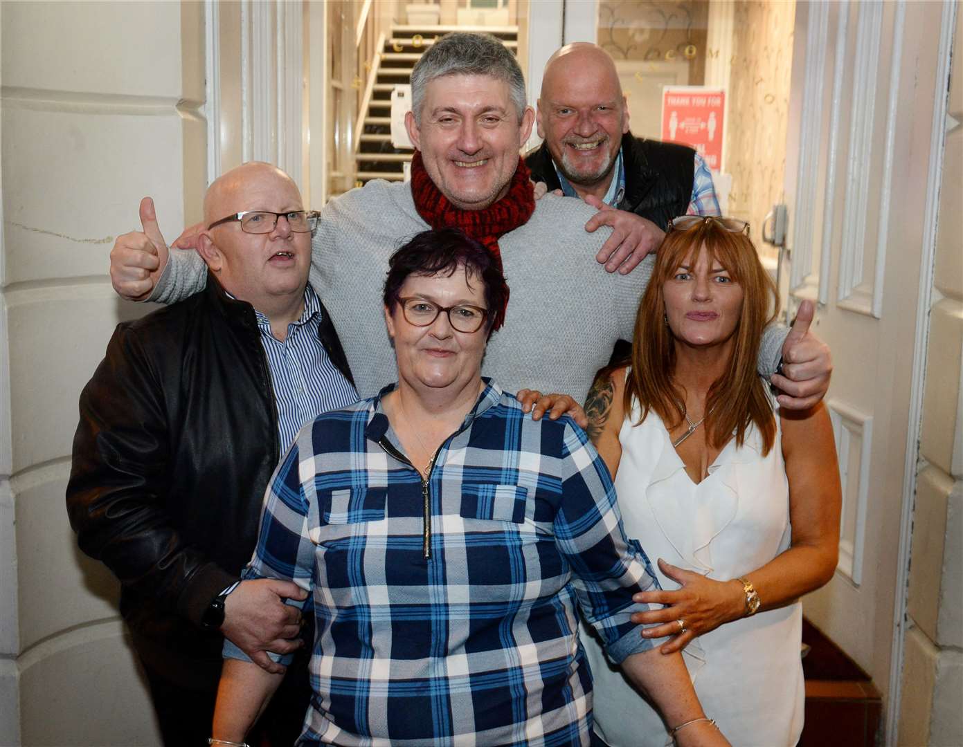 Dillengers nightclub reunion forJames Fraser, Shirley Beattie, Nicky Craig, Jim Morrison and Jackie Lowry.Picture Gary Anthony.