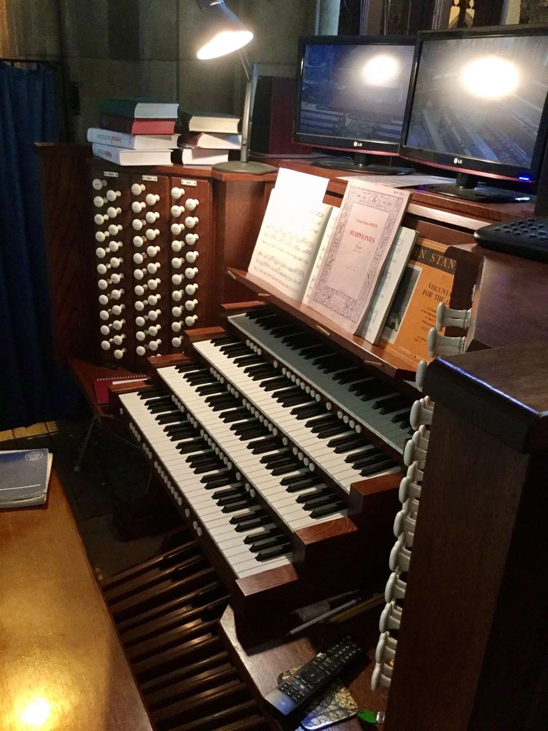 The organ.