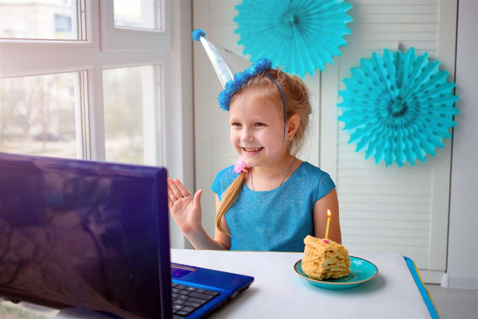 It’s not quite the same but you can celebrate with friends and family virtually. Picture: Adobe.