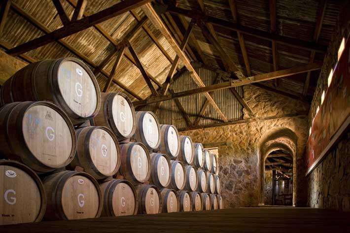 Wine Barrels at Vino Mexico