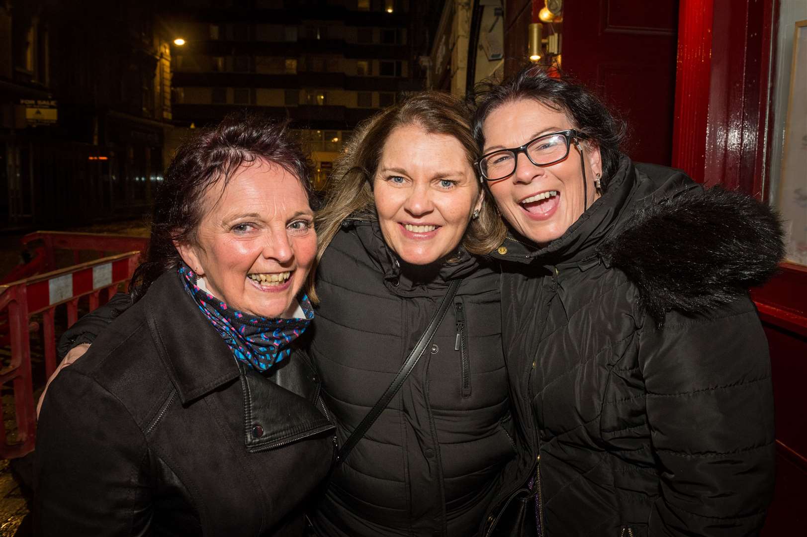 Anna Madden (centre) celebrating her 50th birthday with Sandra Braid and Tracy Bessant. Picture: Callum Mackay.