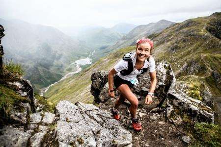 Sure-footed competitors tackled the Aonach Eagach during the first Glencoe Skyline ultra marathon. Picture: ©iancorless.com / Glencoe Skyline