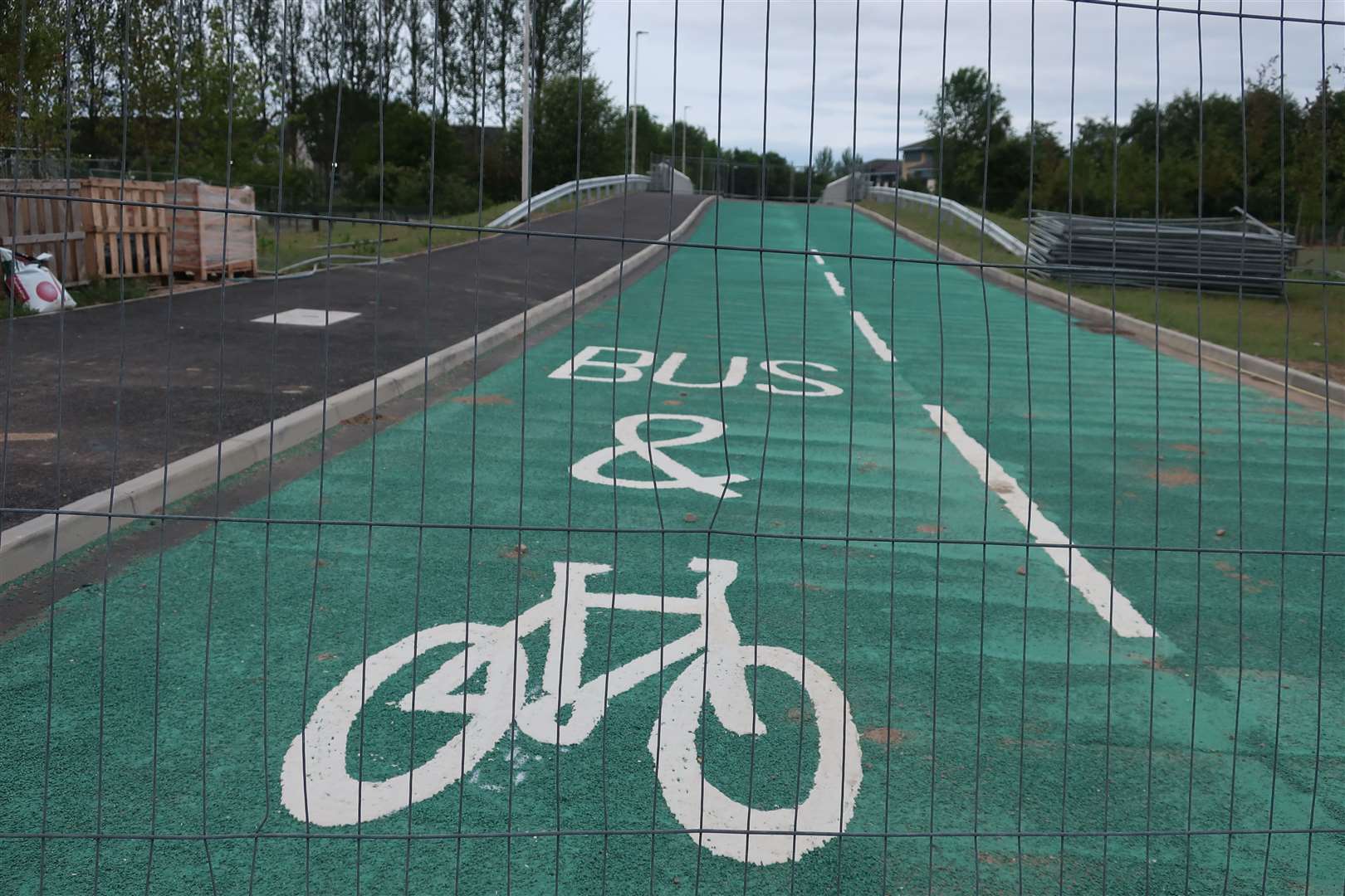 The bus and cycle bridge at Inverness Campus is due to be opened up.