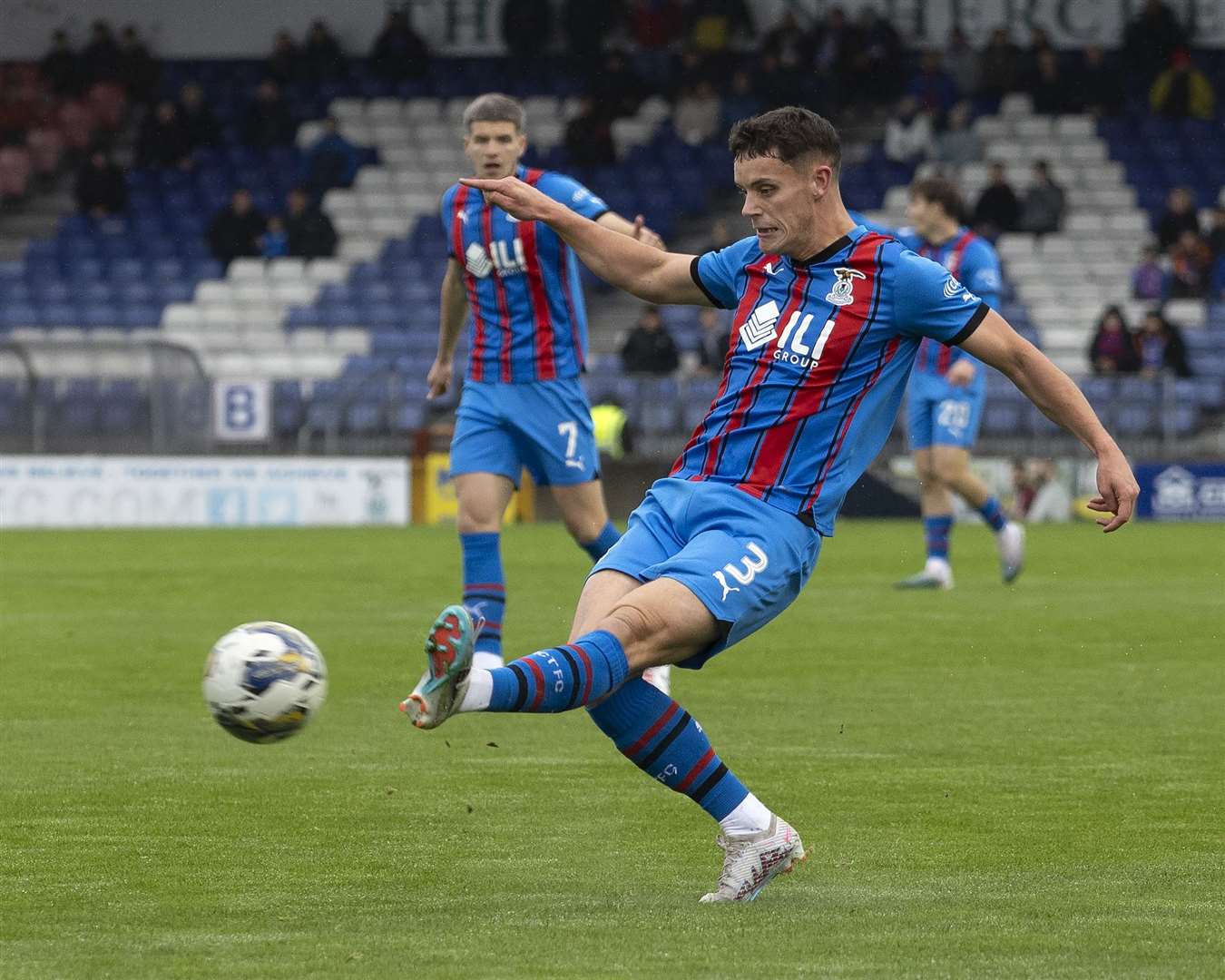 Cameron Harper in action for Inverness Caledonian Thistle.