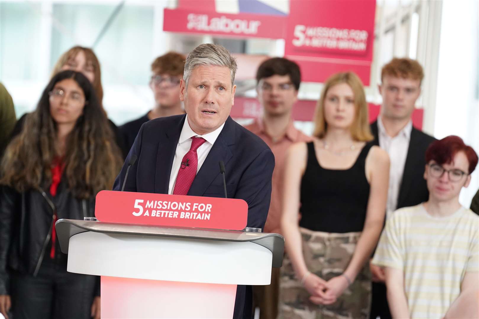 Labour leader Sir Keir Starmer made the comments on Thursday (Stefan Rousseau/PA)