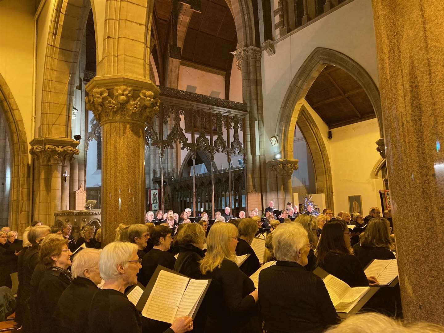 The recent performance of Handel’s Messiah at Inverness Cathedral.
