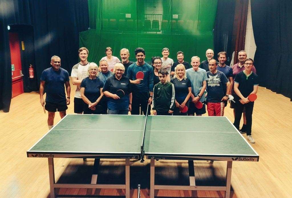 Inverness Table Tennis Club.