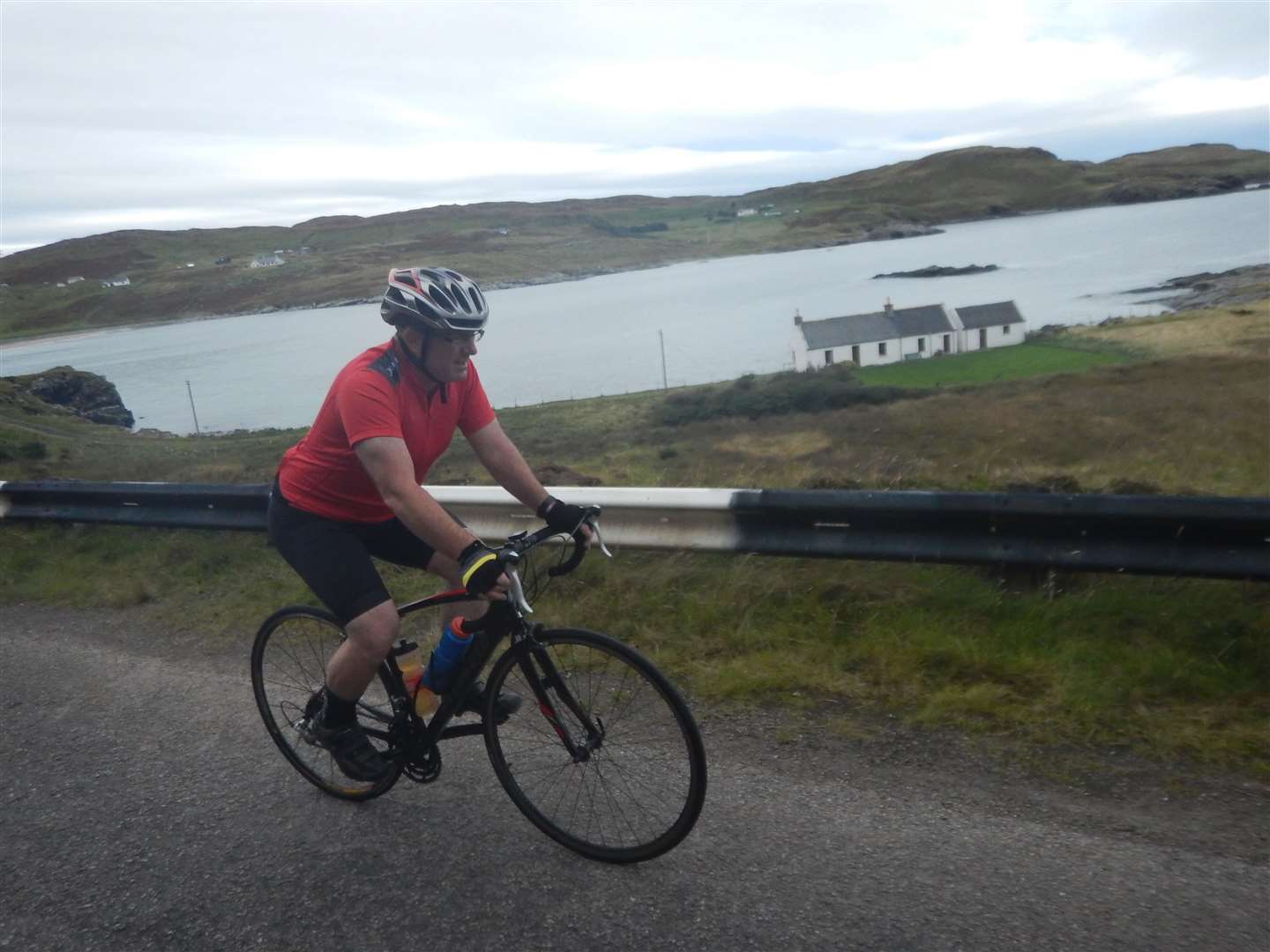 Mike Dunthorne of In Your Element, in his element on the North Coast 500.