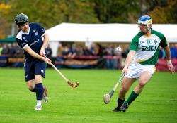 Scotland could not give themselves an advantage going into the second leg of the Shinty/Hurling international with Ireland.