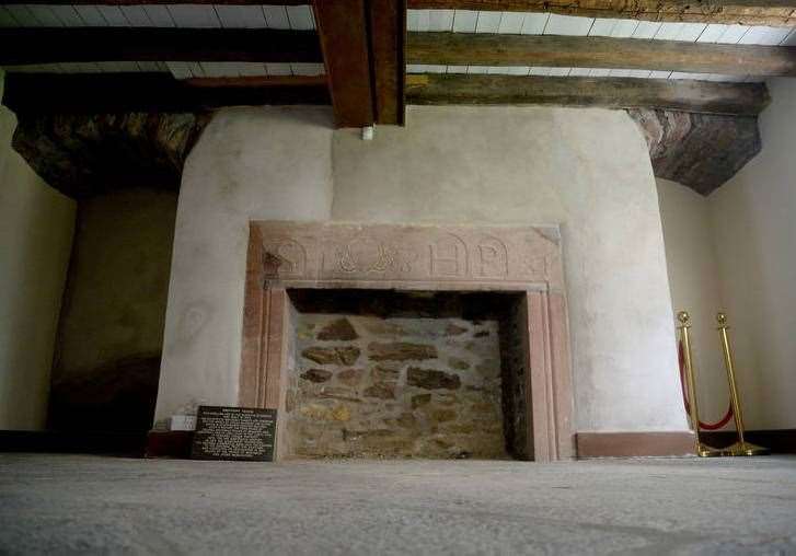 Abertarff House lintel. Picture: National Trust for Scotland.