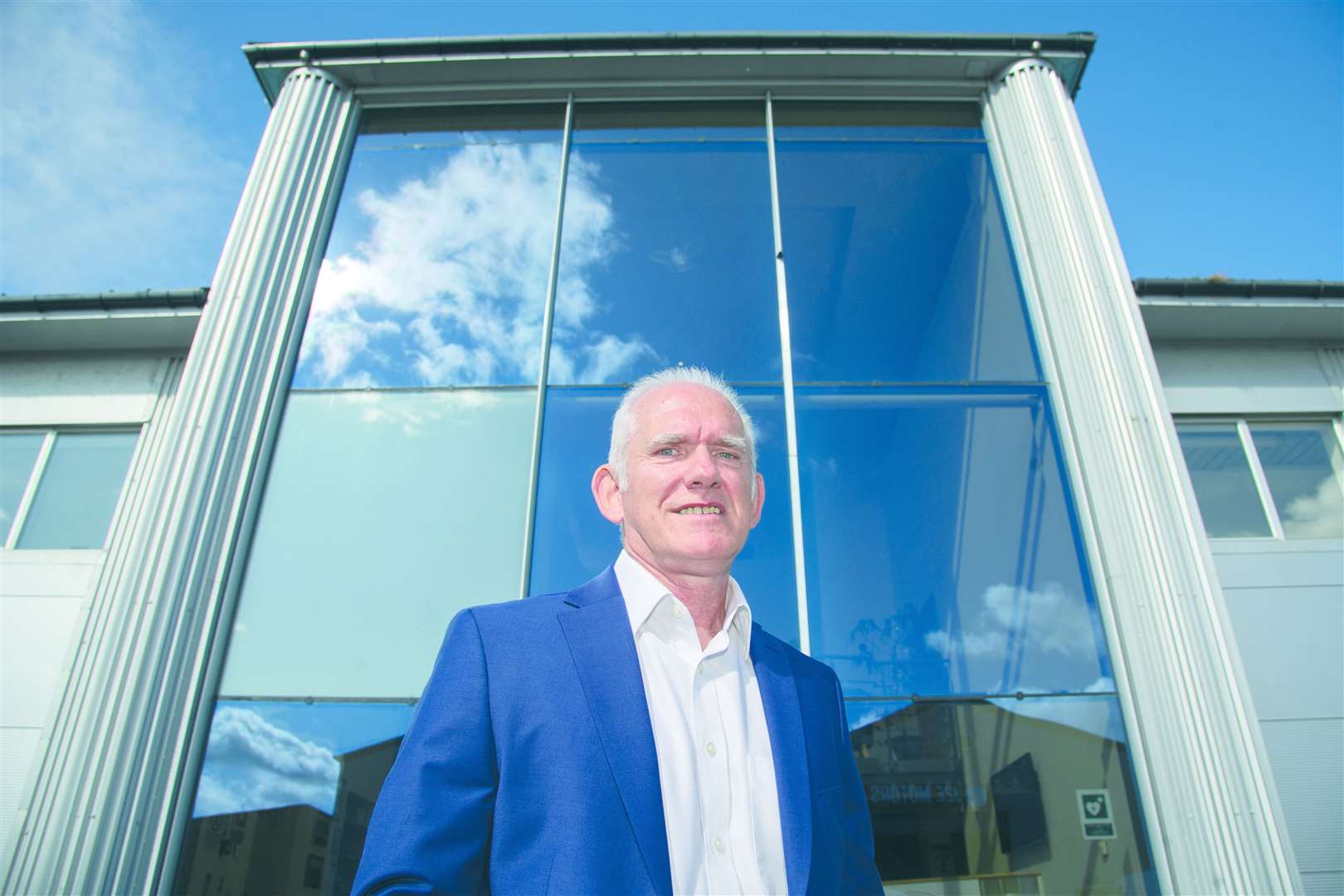 Frank Reid, managing director of Robertson Construction Northern...Photographed for the Executive Magazine. ..Picture: Daniel Forsyth..