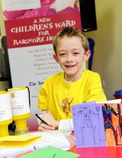 Keir MacGruer who died just days after helping to raise money for the Raigmore Children's Ward Appeal.
