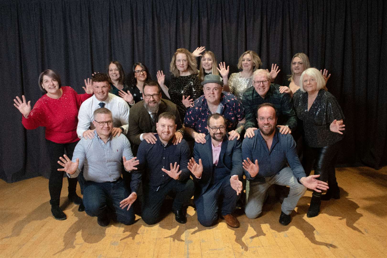 Team Friday group for Strictly Inverness 2023. Picture: Callum Mackay
