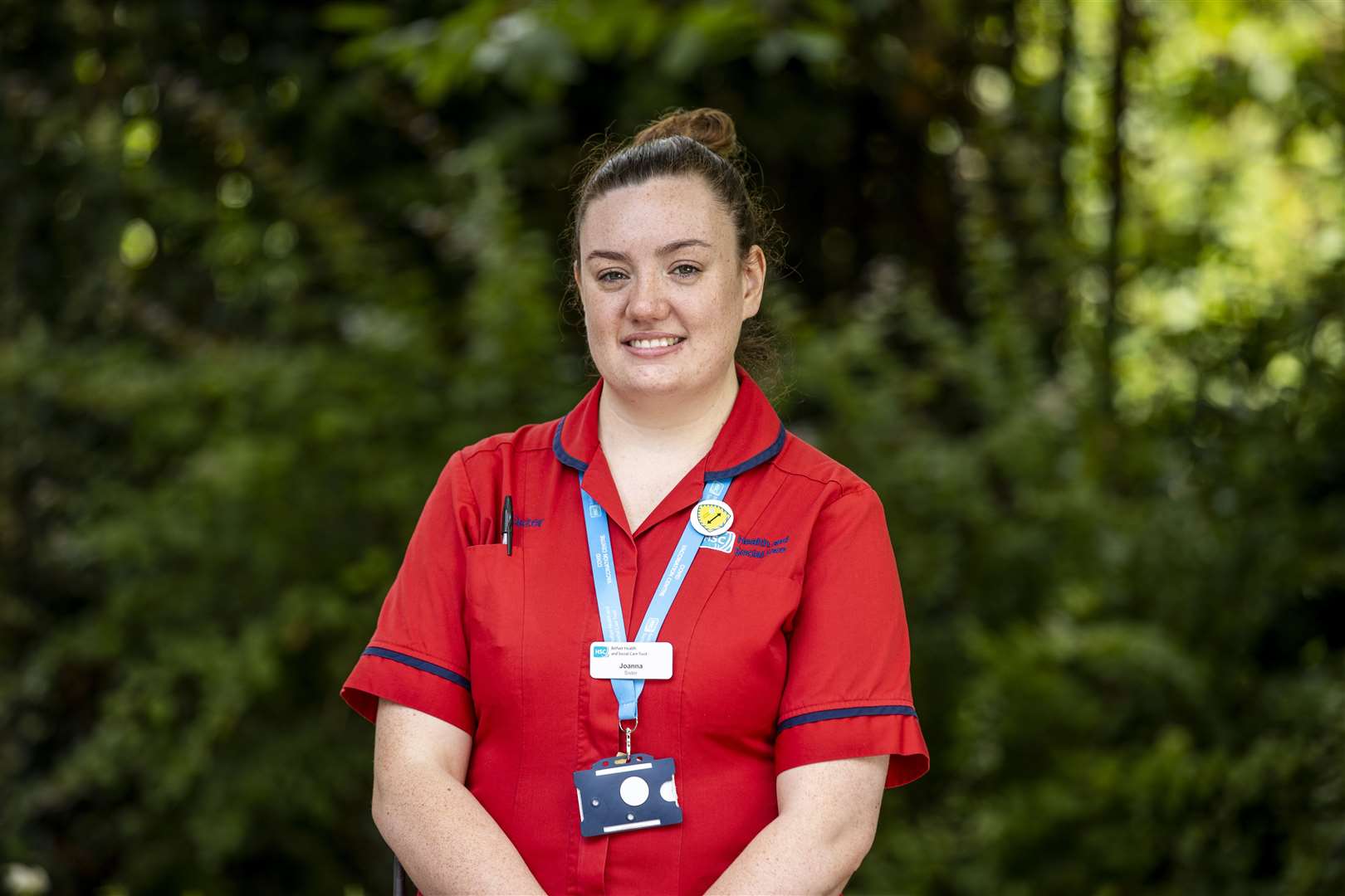 Nurse Joanna Hogg (Liam McBurney/PA)