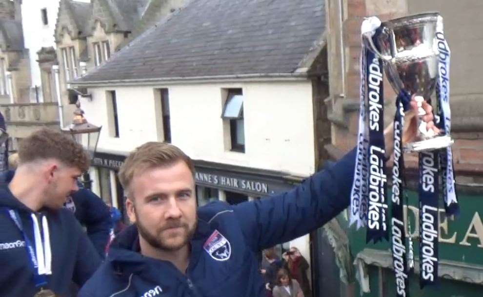 Scott Fox helped Ross County win the Championship in 2019. Picture: Will Clark