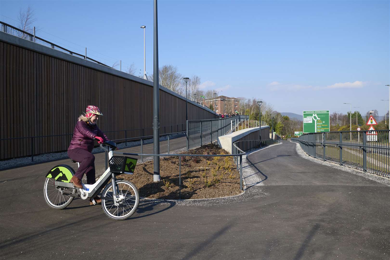 The Raigmore Active Travel Link has now opened.