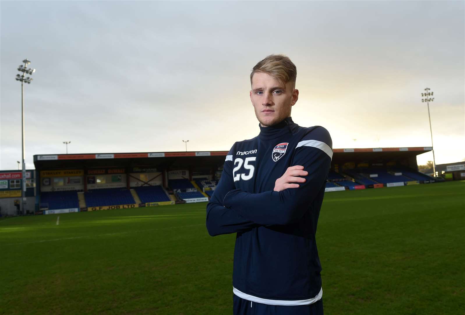 Coll Donaldson is now a Ross County player after signing for the Staggies to end a two-and-a-half year spell with Caley Thistle. Picture: Callum Mackay