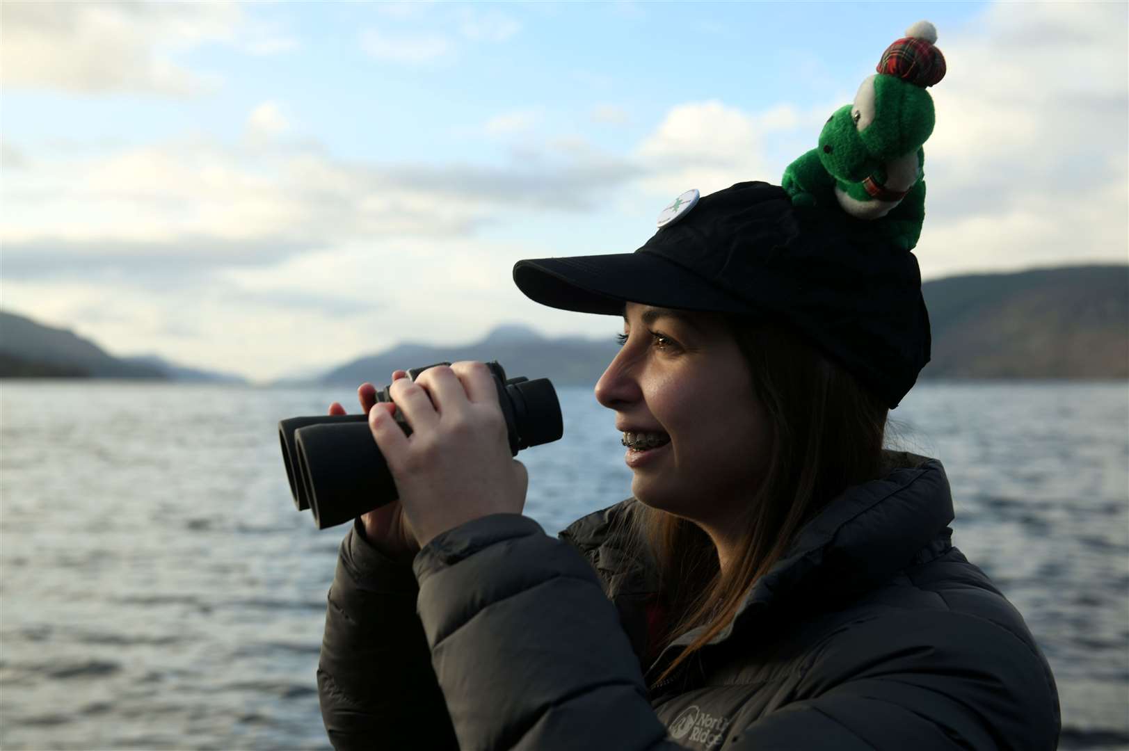 Paige Daley is still awaiting her first Nessie "sighting". Picture: James Mackenzie.