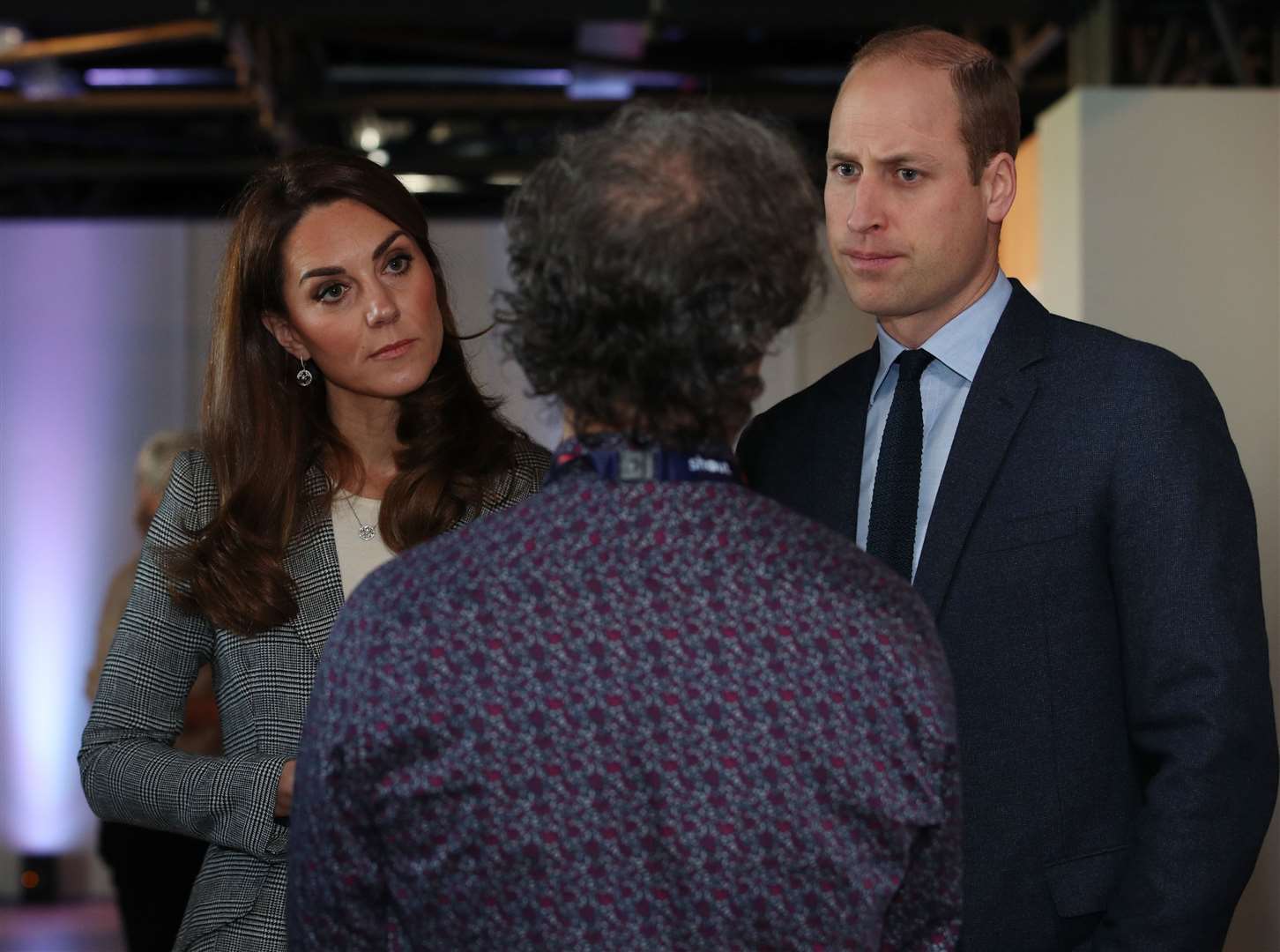 The Duke and Duchess of Cambridge attending an event in support of the text helpline Shout (Yui Mok/PA)